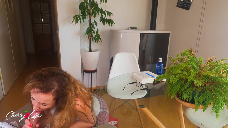 Cherry Lips: Fantazjowanie o pieprzeniu mojego profesora uniwersyteckiego