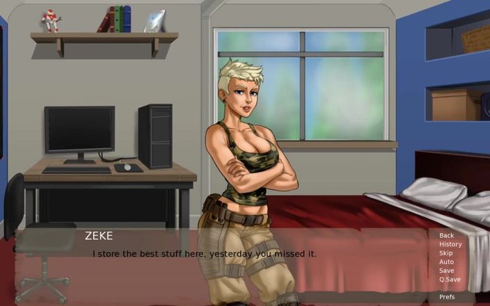 Miss Kitty 2K: Shelter - deel 9 - samen porno kijken