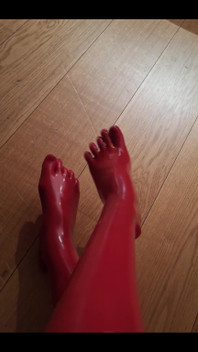 Shiny Red Latex