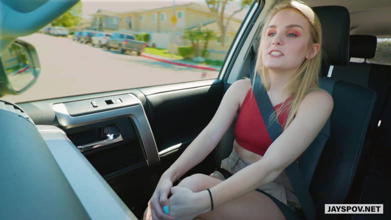JAYS POV: Tiny Blonde Teen 18 Years Old First Time Porn Video