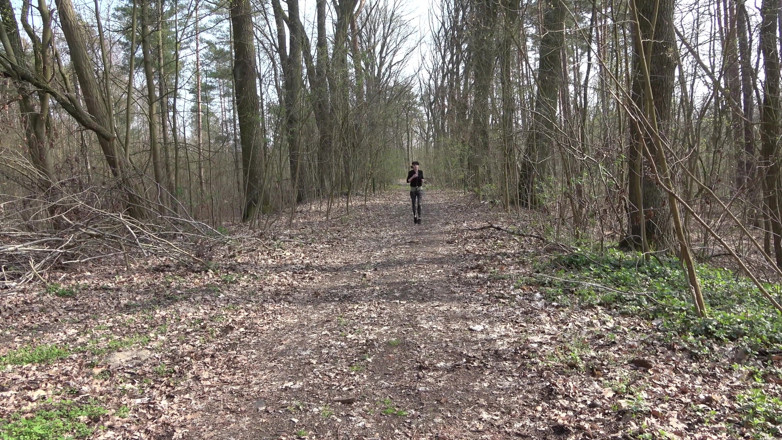 German amateur - 100% German hardcore videos: Розваги на свіжому повітрі зі збудженою німецькою повією