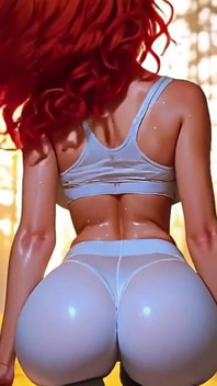 Voyeur Meia-irmã, Bunda Perfeita Em Calças De Ioga