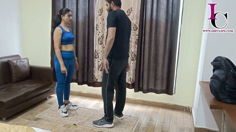 Indian mistress femdom studio: Trainer Got Trampled Queen Shivani HD