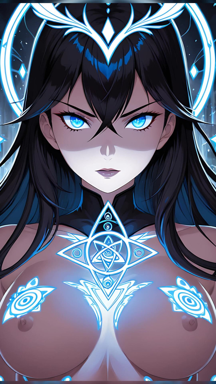 LustRender: Tayangan slaid glow glow bogel Mystica Veil