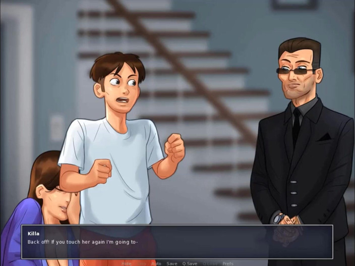Cartoon Play: Summertime saga teil 88 - stiefmutter schmeckt meinen großen schwanz, während sie...