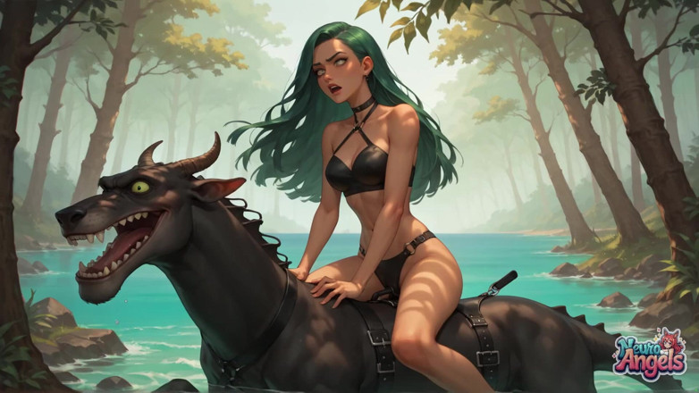 NeuroAngels: Jungle Deluge: 5 dương vật làm ướt đẫm cô ấy trong hạnh phúc đầy sữa