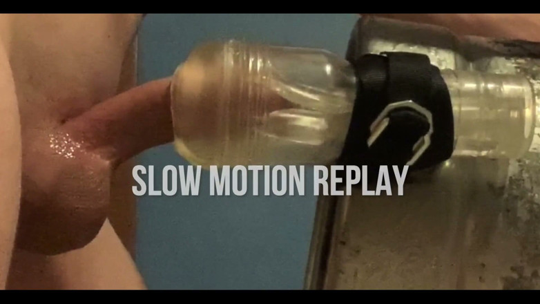 Jay Stroke: My Fleshlight Ice Strapped to a Keg