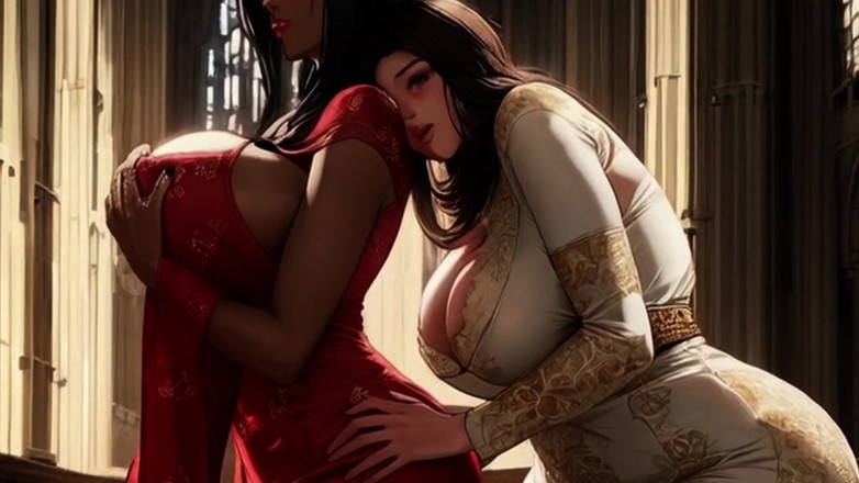 Spicy Toons: नए मसालेदार toons हेंताई में चर्च में महिलाओं को लंड चूसना पसंद है