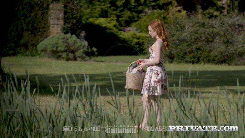 Private.com: Ella Hughes in hyde park without panties