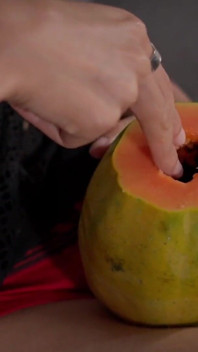 Asian Twink Breeds a Juicy Papaya - Homemade Fleshlight Fuck