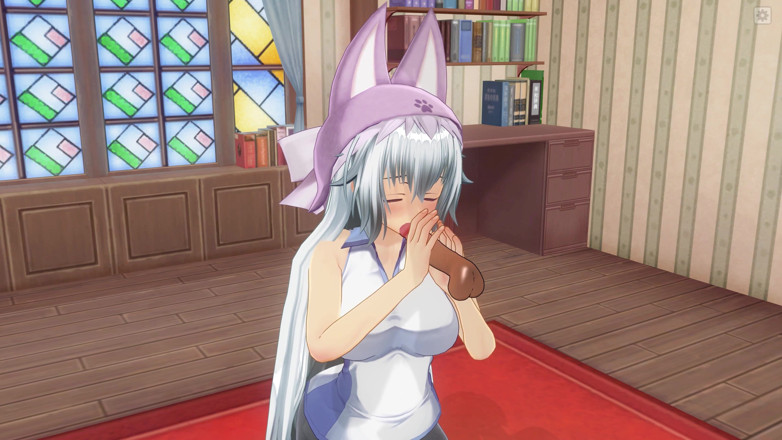 H3DC: 3D Hentai step sister gently sucks her stepbrother's cock
