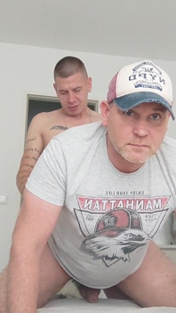 Gay Friend with Huge Big Dick Fucked Me Again - Bareback Creampie
