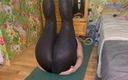 Milf Sex Queen: Yoga con plug anal y chorro en mi propia cara