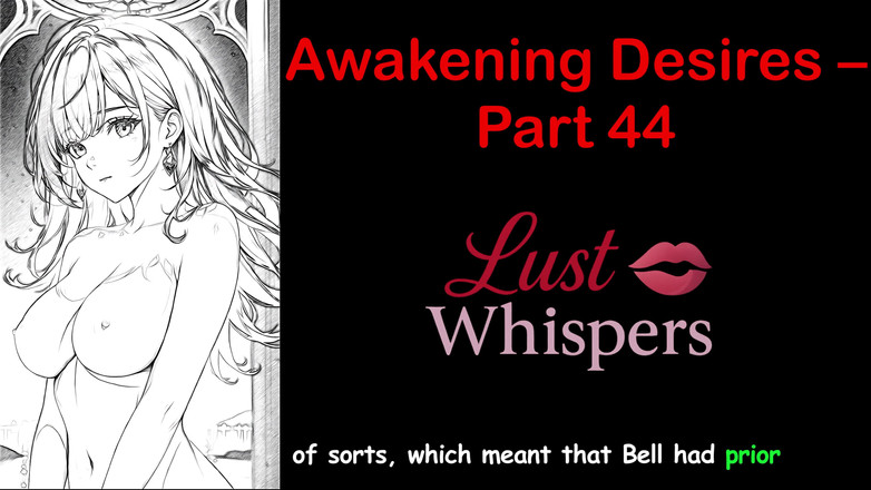 LustWhispers: Awakening Desires - deel 44 - Engels audioverhaal met ondertiteling