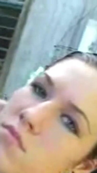 Cute Teen Allie Shower Pussy Masturbation Outdoors