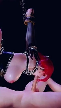 Zeița Regina Pasiunii în 3D - animație 3D Hentai