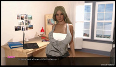 Erotic Krisso: Lewdstory Blondýna saje ptáka v koupelně