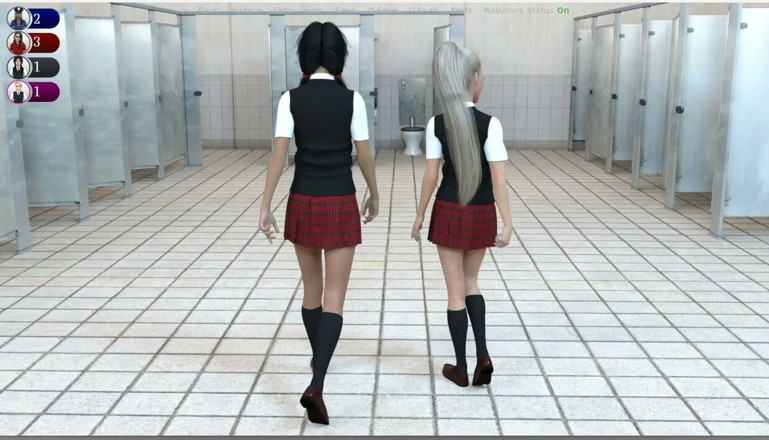 XXX Games Bunk: Bad Hero - Gameplay - Nhập vai - Thiếu niên đồng phục đại học trêu...