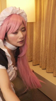 Horny Maid Ringo Fujii Railed in a Hotel Room