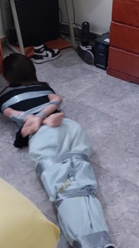 18-year-old Maia's First Time: Taped & Trained by Stepmom & Mistress