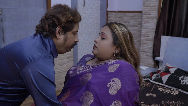 Abu: 看到他美丽的妻子，丈夫的鸡巴变成了他射精