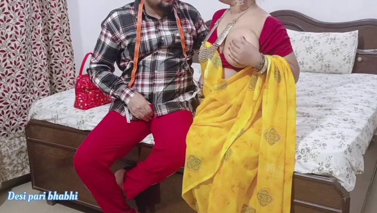 Desi Pari Bhabhi: Tailor Fucking Hot Indian Women at His Shop. Hindi Audio...