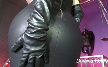 Worship Mistress Helena Locke in Her Tight Sexy Leather