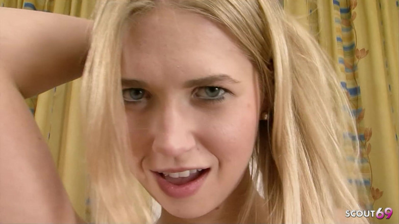 Full porn collection: Blonde Teen Violette Caught Masturbating and Fucked by a Huge...