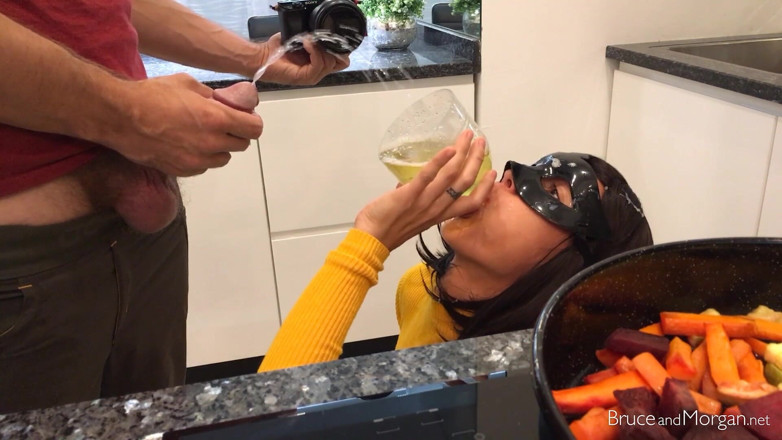 Bruce-and-Morgan: Siap makan malam