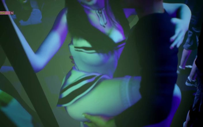 X Hentai: 3D 诱惑：大屁股女神的故事 - 3D 动画