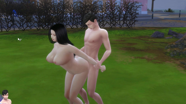 Nyibukai: The Sims sex med stora bröst flickvän