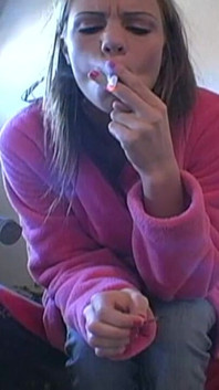 Addison Rose Fumando Con Addison Rose