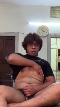 Horny Desi Twink Bitch Loses Control at Home