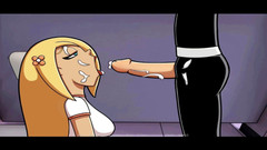 Hentai World: Amity park banyak crot setelah nyepong kontol
