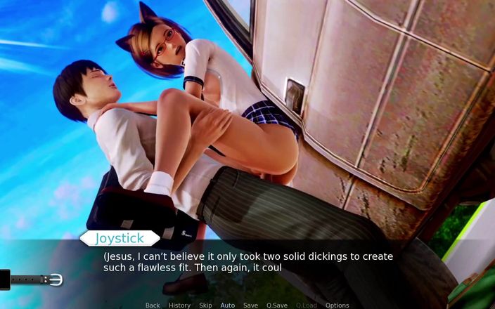 Joystick Cinema: Waifu Akademisi (pt 49) - kitty kendini çok havalı hissediyor