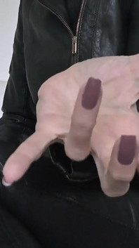 Lady Victoria Valente - Beautiful Hands, Cocoa Fingernails, JOI with Nipple Treatment and Alternating Testicle Stretching