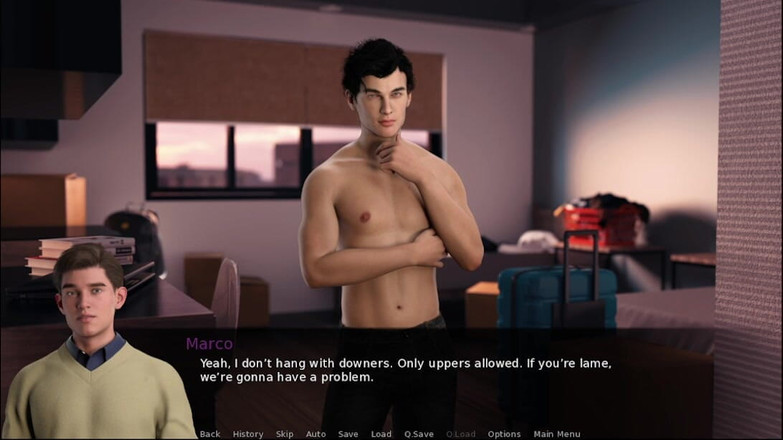 Gay Amaran: Calouros - educação física jogo parte 7