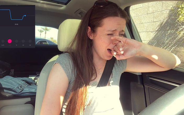 Nadia Foxx: Cumming *embarassingly* Hard in a Starbucks Drive Thru (lush Control Part 2)