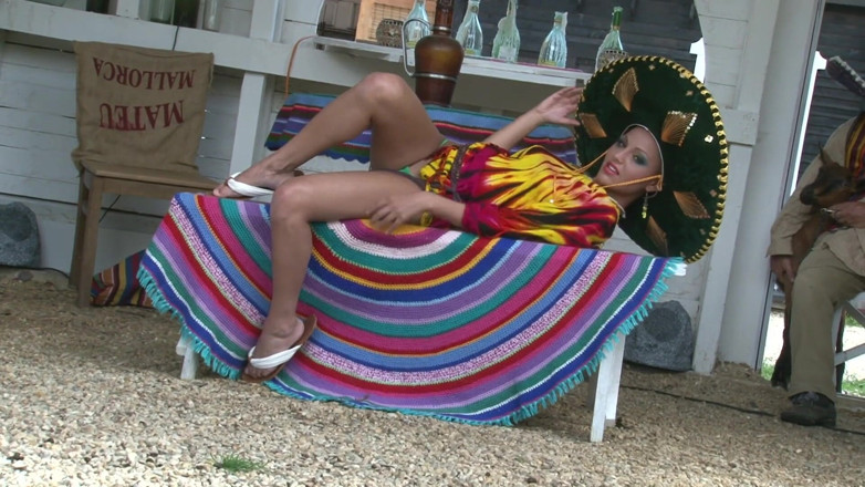 Cryptostudios: Mexican babe loves posing naked and hot striptease