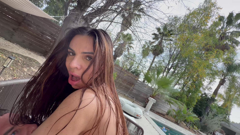 Alfiecinematic: Sudut pandangan pertama - Penghisap zakar dan telur Raissa Bellini