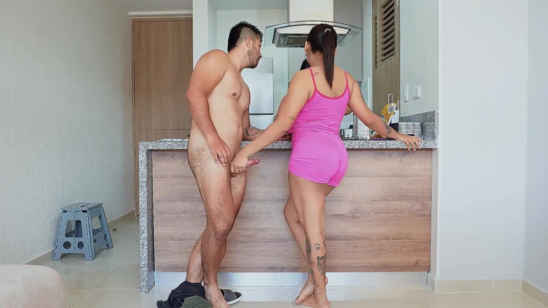 GIULIANA_BIG: I Fuck My Stepbrother-in-law in the Kitchen in Front of...