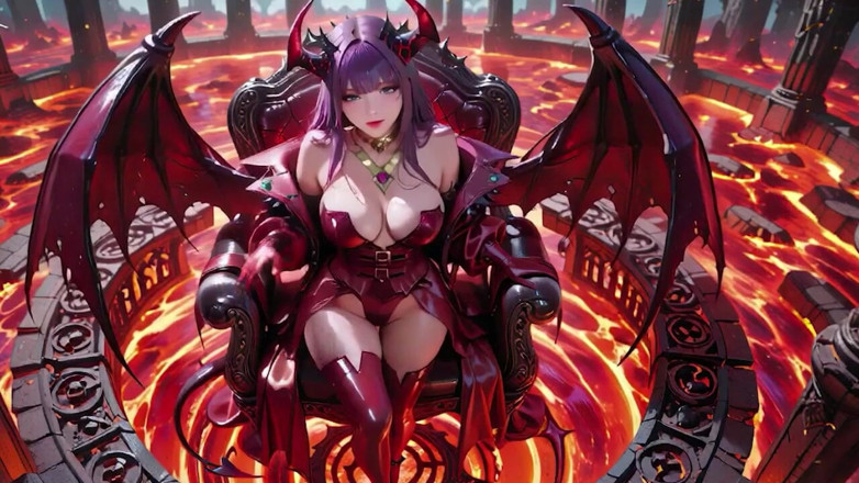 Seraphina Vale: Regina Demonului cu părul violet! Un Festin interzis pe Tronul...