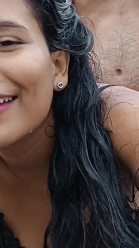 Baisée dans une rivière et éjaculation sur mon visage