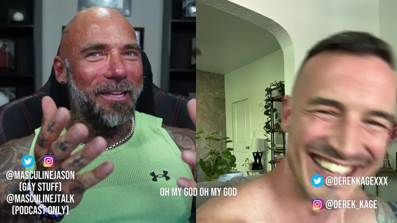 Raw and Uncensored with Masculine Jason: Porn Star Confessions - Derek Cage (episode 87)