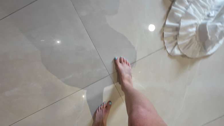 ScottishSweetie: Fetish Kaki Rakaman Dekat: Jari kaki yang dilukis dan tapak...