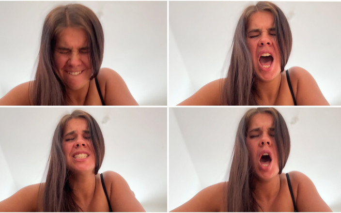 Julia Fit: Kongkek dubur buatan sendiri dalam stoking dengan creampie