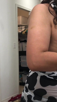 Huge Sausage Tied Tits Hucow Gets Milked Cam C Cow