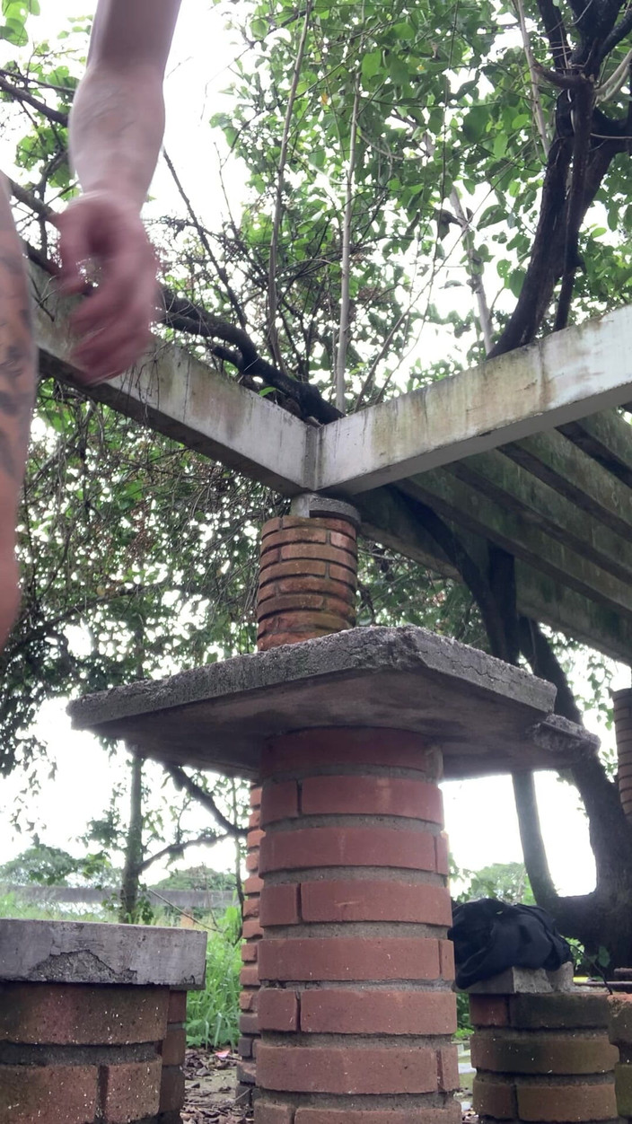 DADDYBLACKXXX: 10" Большой черный член в публичном парке, круиз в Бразилии - хардкорный трах