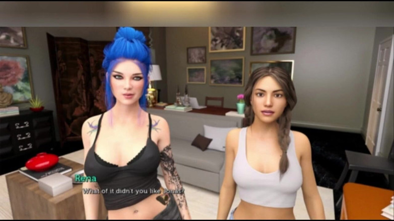 3DXXXTEEN2 Cartoon: Yet another girl, named Rena. 3D porn cartoon sex