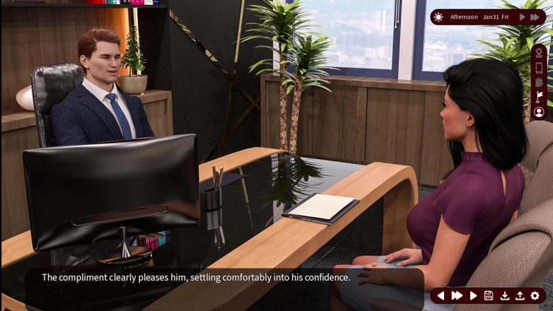 Johannes Gaming: Arzu fısıltıları 22 Sarah göğüslerini butik asistanı Louis'e gösterdi